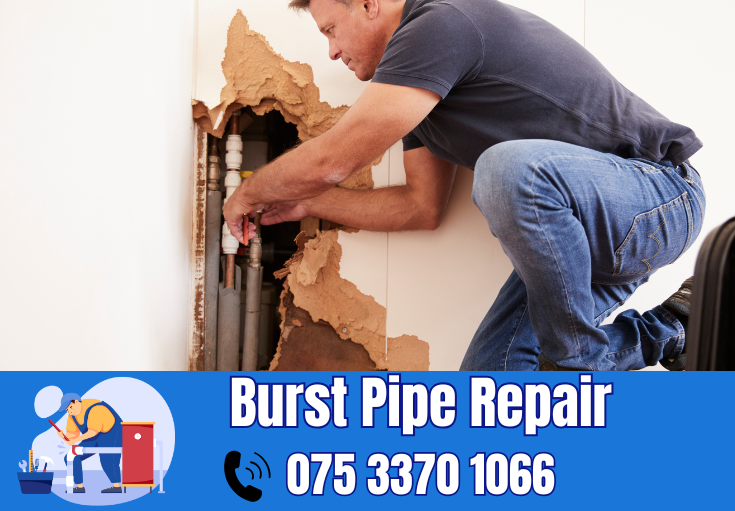 burst pipe repair Paddock Wood